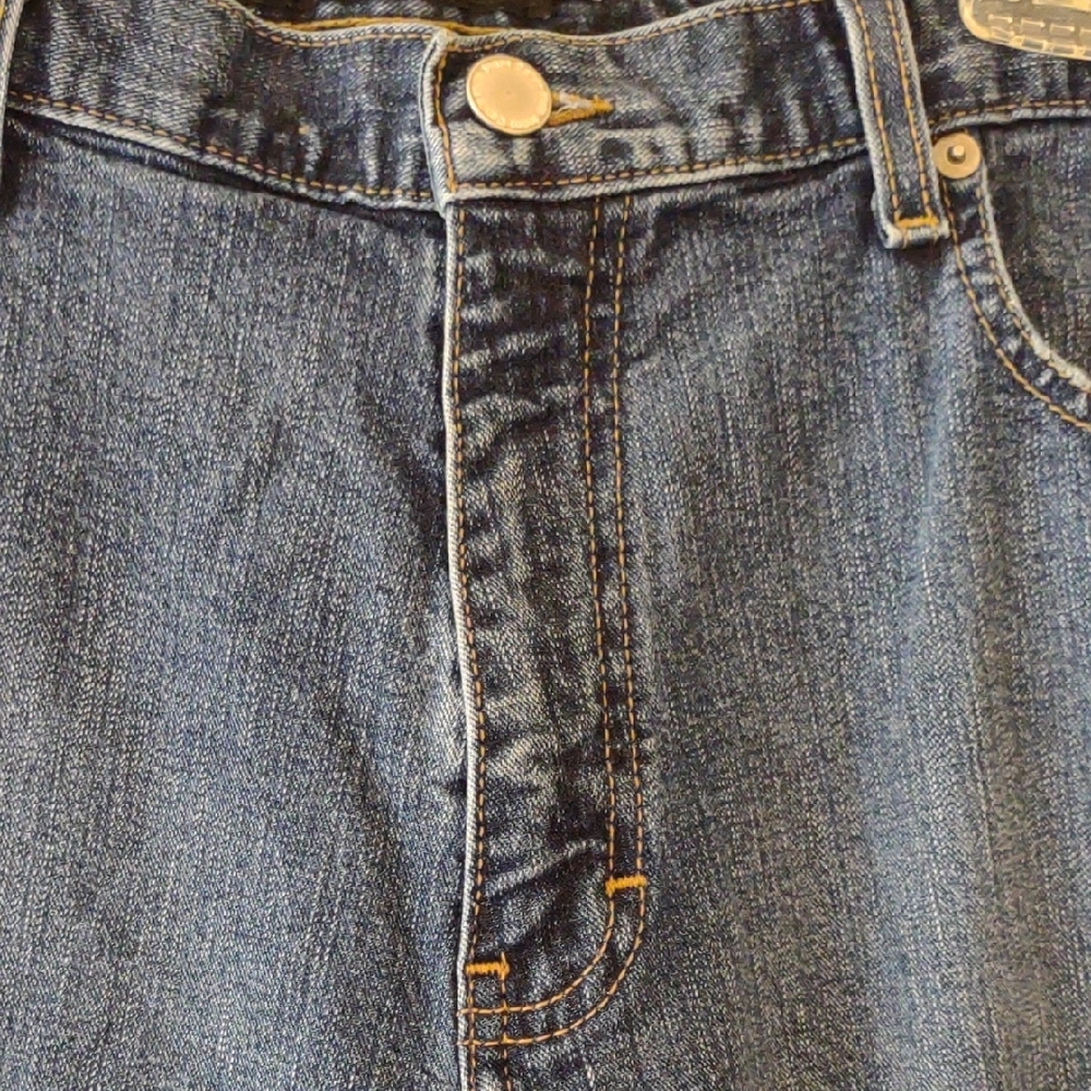 Calvin Klein Women's Boot Cut Jeans - Dark Blue - Picture 4 of 9